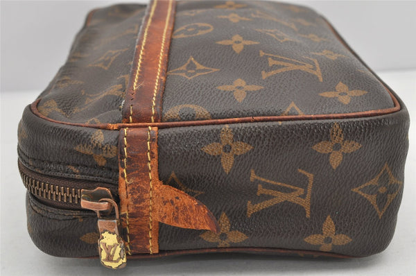 Authentic Louis Vuitton Monogram Compiegne 23 Clutch Hand Bag M51847 LV 2441K