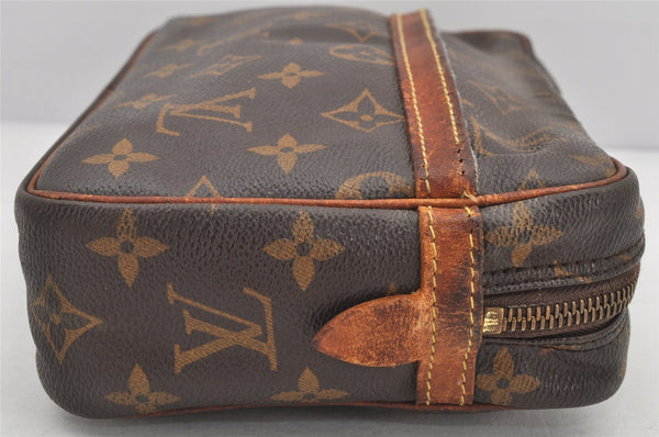 Authentic Louis Vuitton Monogram Compiegne 23 Clutch Hand Bag M51847 LV 2441K
