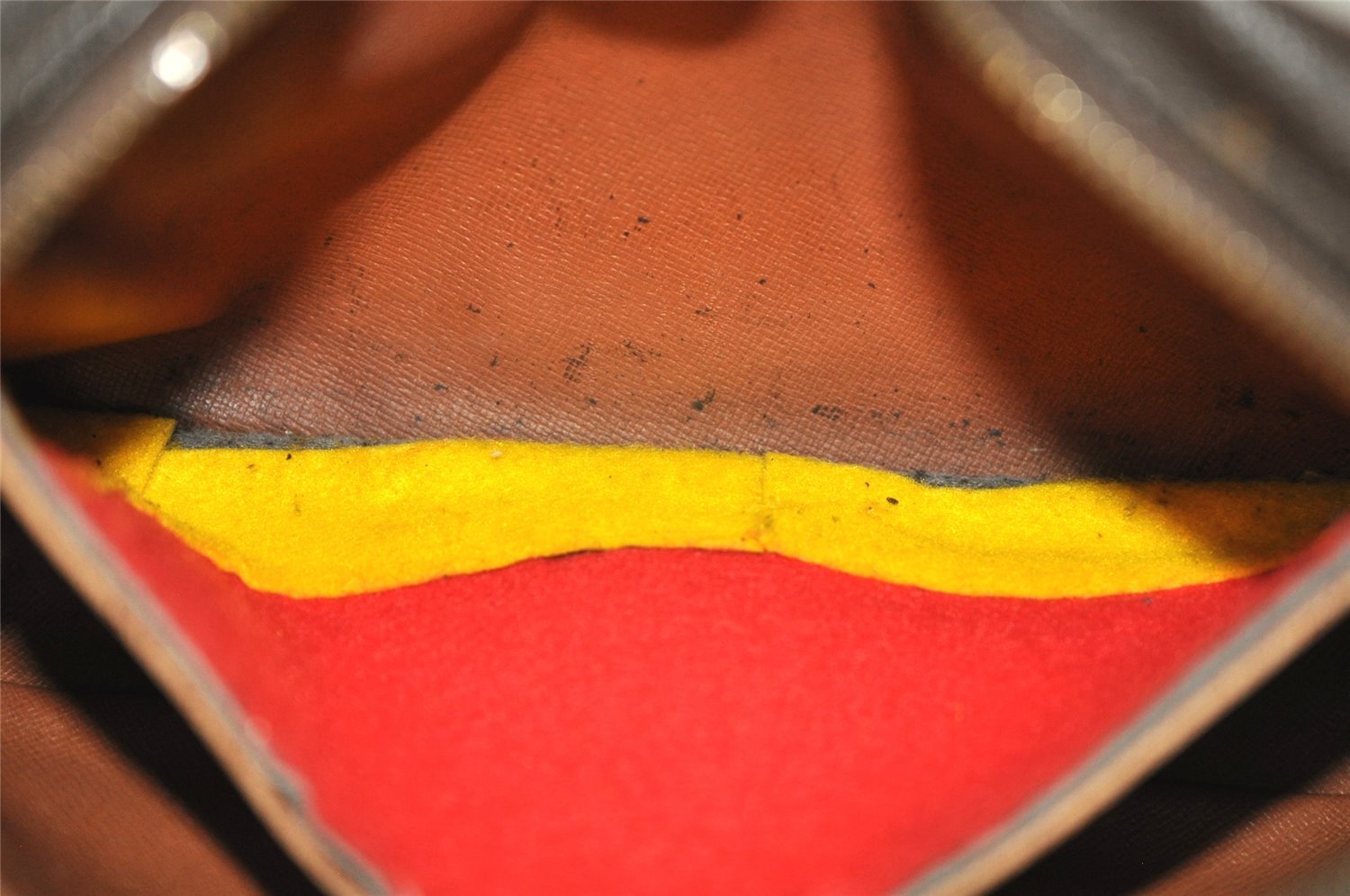 Authentic Louis Vuitton Monogram Compiegne 23 Clutch Hand Bag M51847 LV 2441K