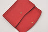 Authentic Louis Vuitton Epi Montaigne 23 Clutch Hand Bag Red M52667 LV 2442J