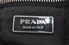 Authentic PRADA Vintage Leather Nappa Shoulder Hand Bag Black 2443I