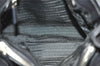 Authentic PRADA Vintage Leather Nappa Shoulder Hand Bag Black 2443I
