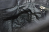 Authentic PRADA Vintage Leather Nappa Shoulder Hand Bag Black 2443I