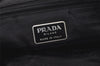 Authentic PRADA Nylon Tessuto Leather Shoulder Cross Body Bag Black 2443J