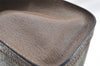Authentic GUCCI Web Sherry Line Clutch Hand Bag GG PVC Leather Brown Junk 2444J