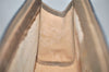 Authentic GUCCI Web Sherry Line Clutch Hand Bag GG PVC Leather Brown Junk 2444J