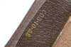 Authentic GUCCI Web Sherry Line Clutch Hand Bag GG PVC Leather Brown Junk 2444J