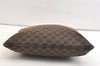 Authentic GUCCI Vintage Hand Tote Bag GG Canvas Leather 272347 Brown 2444K
