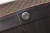Authentic GUCCI Vintage Hand Tote Bag GG Canvas Leather 272347 Brown 2444K