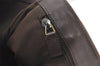 Authentic GUCCI Vintage Hand Tote Bag GG Canvas Leather 272347 Brown 2444K