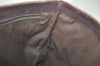 Authentic GUCCI Vintage Hand Tote Bag GG Canvas Leather 272347 Brown 2444K