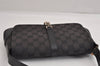 Auth GUCCI Jackie Shoulder Hand Bag GG Canvas Leather Black 0013824 Junk 2445J