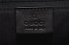 Auth GUCCI Jackie Shoulder Hand Bag GG Canvas Leather Black 0013824 Junk 2445J