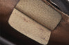 Authentic GUCCI Clutch Hand Bag Purse GG PVC Leather Brown Junk 2446J