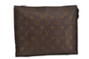 Auth Louis Vuitton Monogram Poche Toilette 26 Cosmetics Pouch Old Model LV 2447J