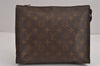 Auth Louis Vuitton Monogram Poche Toilette 26 Cosmetics Pouch Old Model LV 2447J