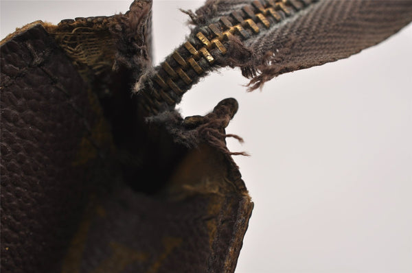 Auth Louis Vuitton Monogram Poche Toilette 26 Cosmetics Pouch Old Model LV 2447J