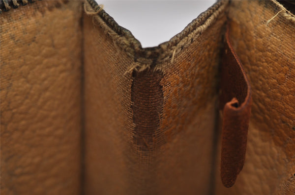 Auth Louis Vuitton Monogram Poche Toilette 26 Cosmetics Pouch Old Model LV 2447J