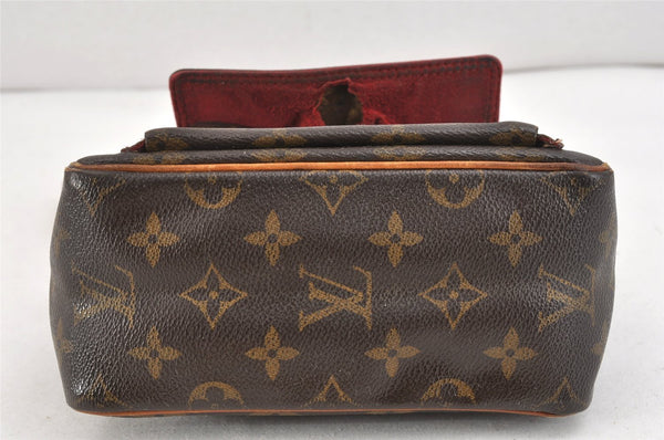 Authentic Louis Vuitton Monogram Viva Cite PM Shoulder Bag M51165 LV Junk 2447K