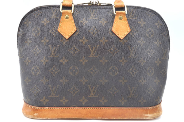 Authentic Louis Vuitton Monogram Alma Hand Bag Purse M51130 LV Junk 2448I