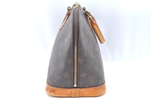 Authentic Louis Vuitton Monogram Alma Hand Bag Purse M51130 LV Junk 2448I