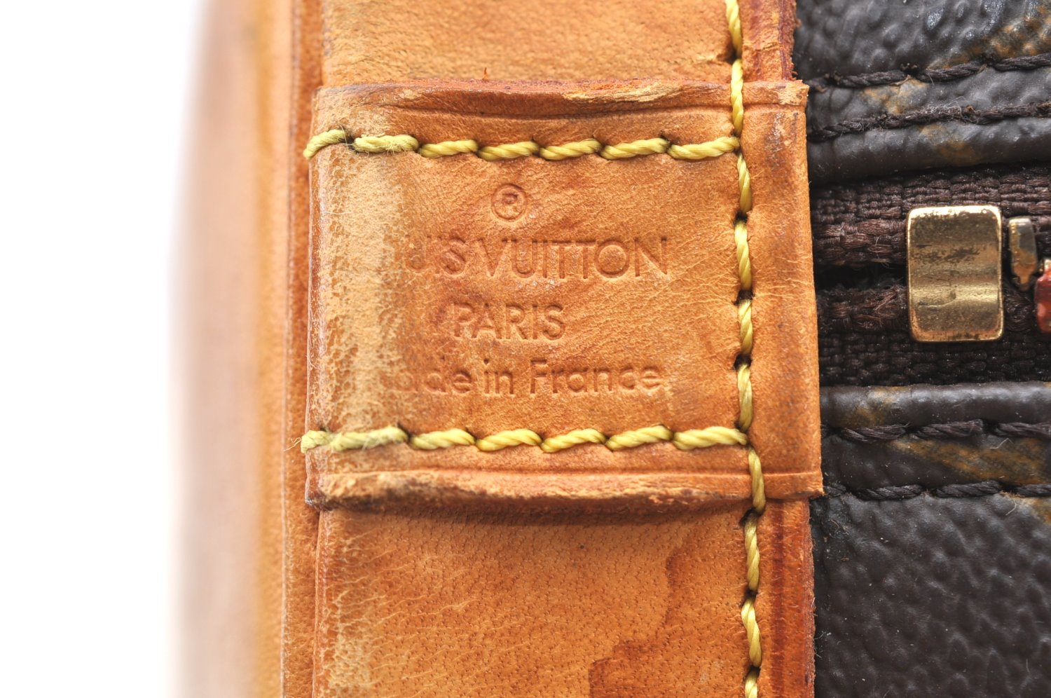 Authentic Louis Vuitton Monogram Alma Hand Bag Purse M51130 LV Junk 2448I