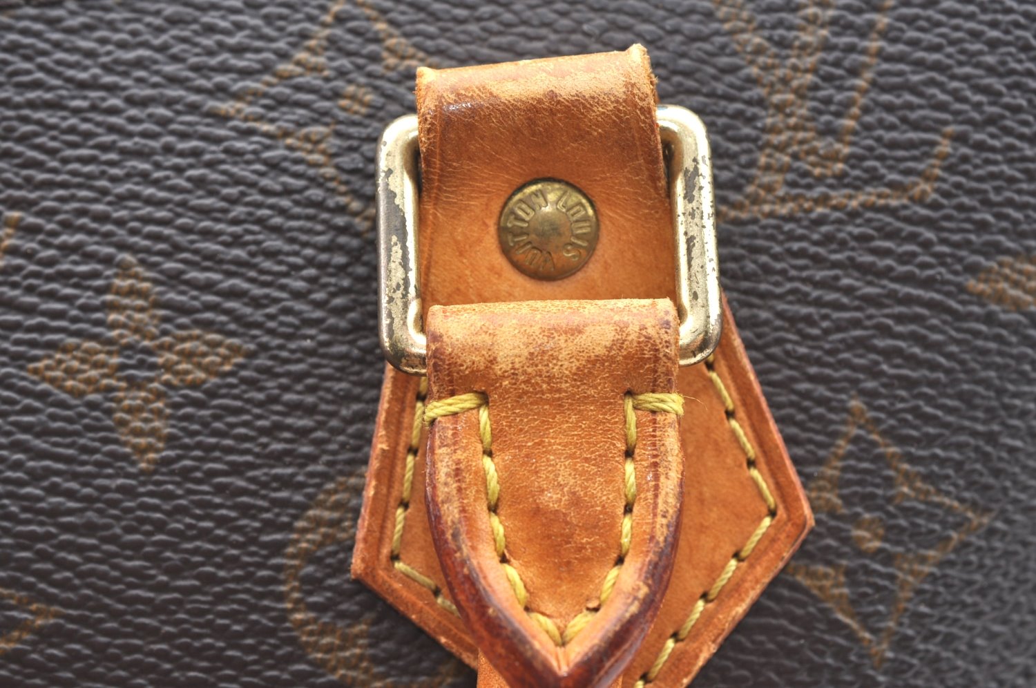 Authentic Louis Vuitton Monogram Alma Hand Bag Purse M51130 LV Junk 2448I