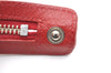 Authentic BURBERRY Vintage Leather Briefcase Business Hand Bag Red 2449I