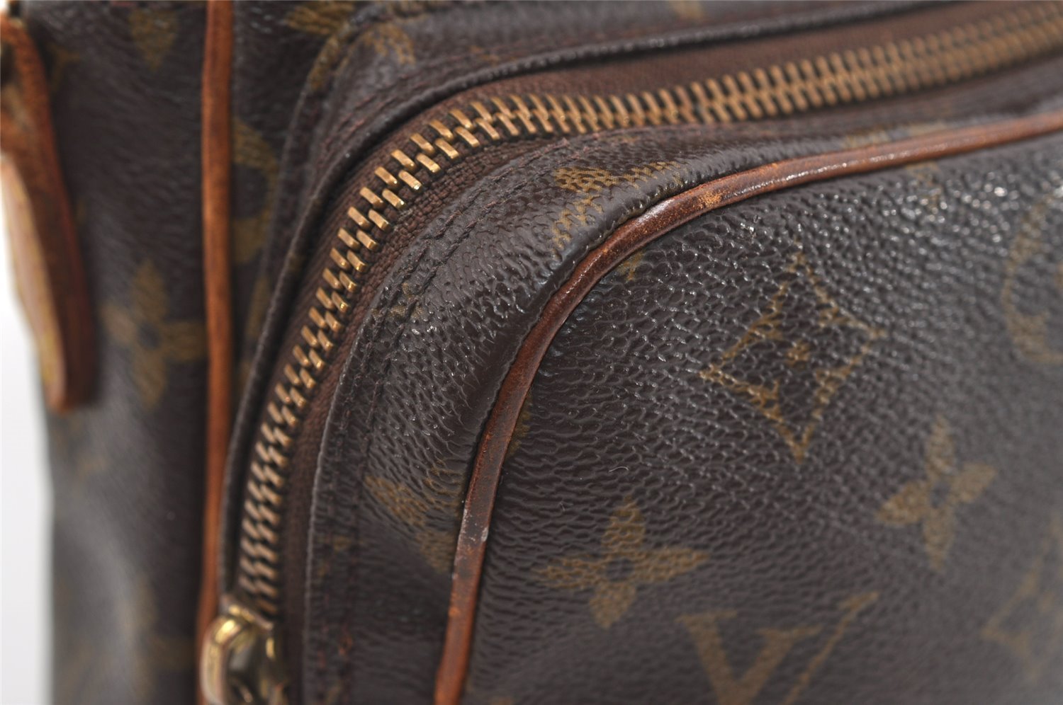 Authentic Louis Vuitton Monogram Amazone Shoulder Cross Bag M45236 Junk 2450J