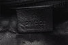Authentic GUCCI Bamboo 2Way Shoulder Hand Bag Leather Black 0011577 Junk 2450K