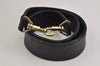 Authentic GUCCI Bamboo 2Way Shoulder Hand Bag Leather Black 0011577 Junk 2450K
