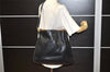 Authentic GUCCI Bamboo 2Way Shoulder Hand Bag Leather Black 0011577 Junk 2450K