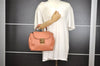 Authentic Chloe Elsie Vintage 2Way Hand Bag Purse Leather Pink 2451I