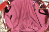 Authentic GUCCI Eclipse Shoulder Tote Bag GG Canvas Enamel 120840 Brown 2451K