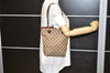 Authentic GUCCI Eclipse Shoulder Tote Bag GG Canvas Enamel 120840 Brown 2451K
