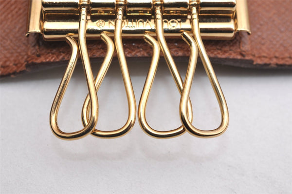 Authentic Louis Vuitton Monogram Multicles 4 Four Hooks Key Case M62631 LV 2454I