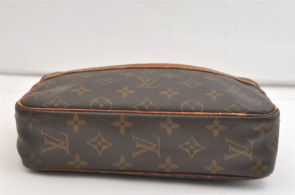 Authentic Louis Vuitton Monogram Compiegne 23 Clutch Hand Bag M51847 LV 2454K