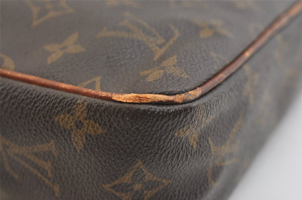 Authentic Louis Vuitton Monogram Compiegne 23 Clutch Hand Bag M51847 LV 2454K