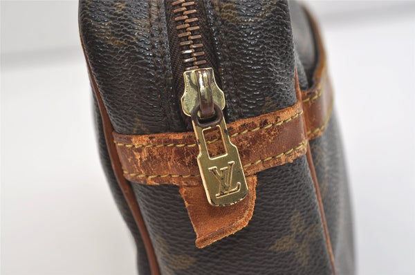 Authentic Louis Vuitton Monogram Compiegne 23 Clutch Hand Bag M51847 LV 2454K