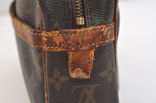 Authentic Louis Vuitton Monogram Compiegne 23 Clutch Hand Bag M51847 LV 2454K