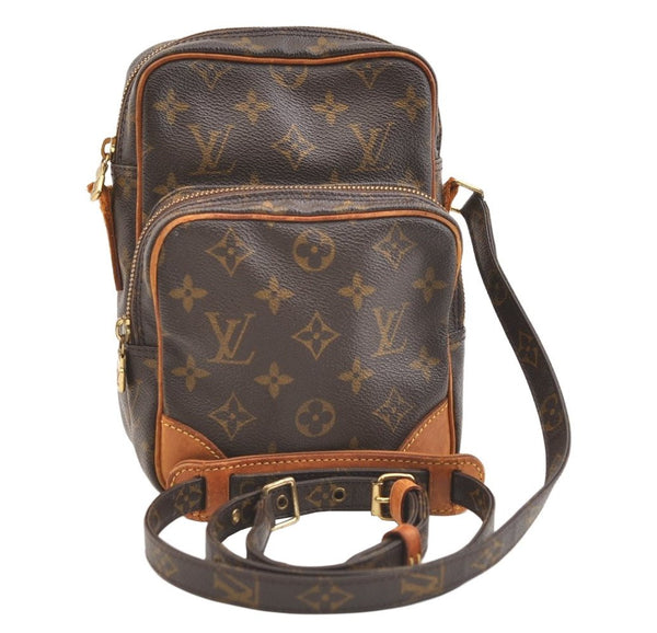 Authentic Louis Vuitton Monogram Amazone Shoulder Cross Bag M45236 Junk 2455K