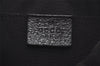 Authentic GUCCI Vintage Hand Bag Purse GG Canvas Leather 113010 Black 2456I