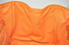 Authentic PRADA Canapa M Vintage Canvas Tote Hand Bag Orange 2457I