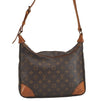 Authentic Louis Vuitton Monogram Boulogne 30 Shoulder Cross Bag M52165 LV 2458J