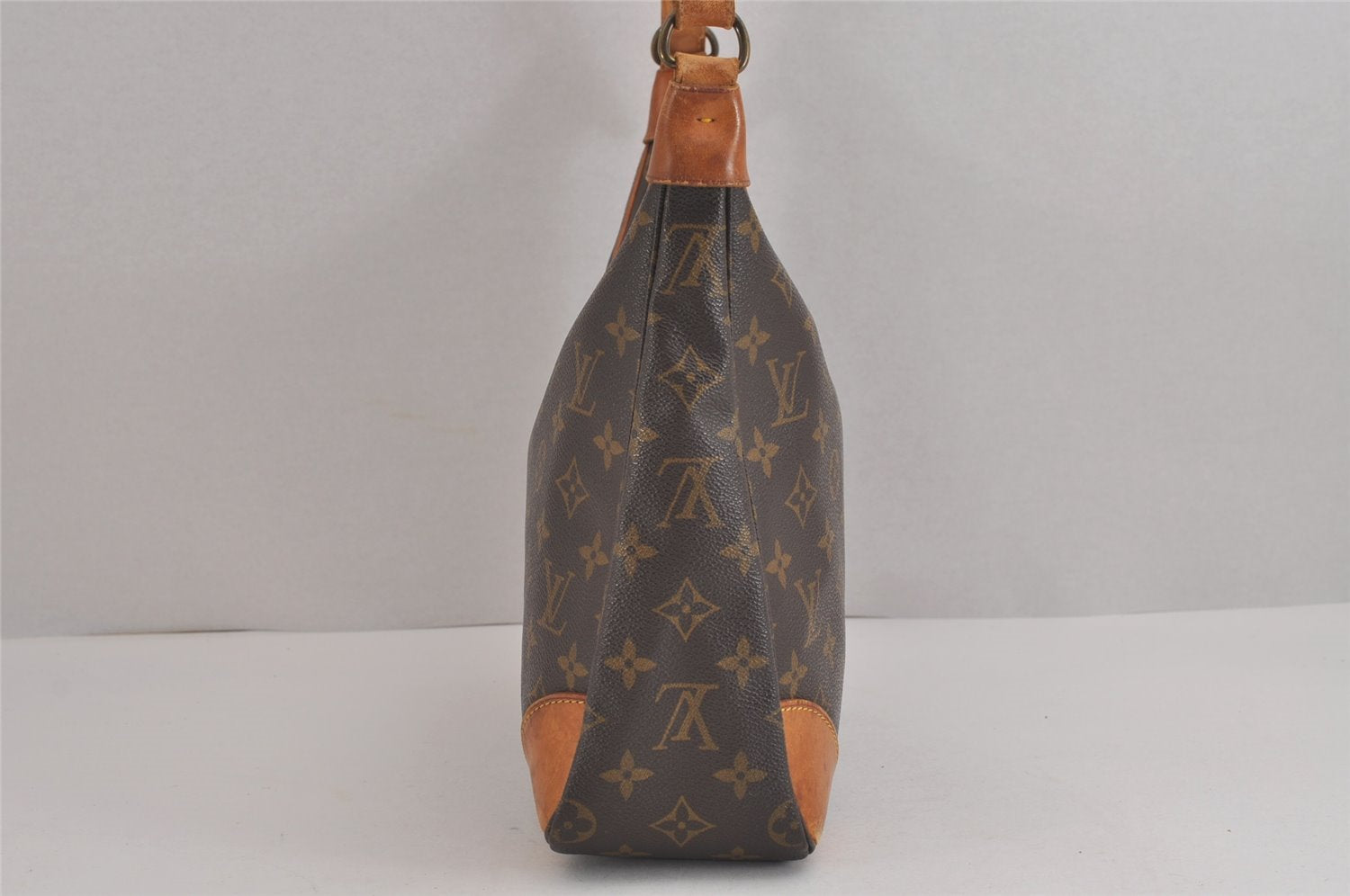 Authentic Louis Vuitton Monogram Boulogne 30 Shoulder Cross Bag M52165 LV 2458J