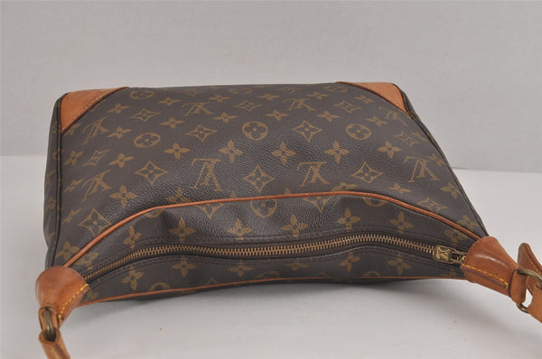 Authentic Louis Vuitton Monogram Boulogne 30 Shoulder Cross Bag M52165 LV 2458J