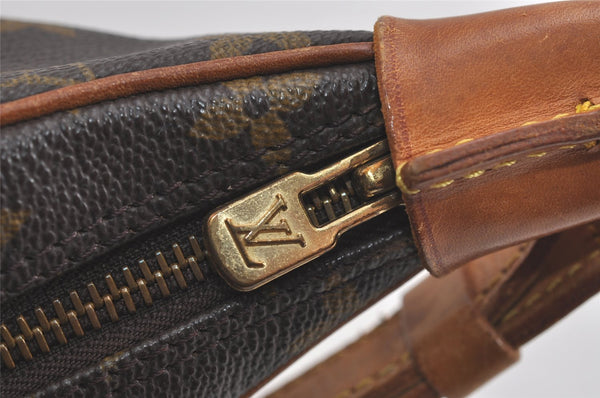 Authentic Louis Vuitton Monogram Boulogne 30 Shoulder Cross Bag M52165 LV 2458J