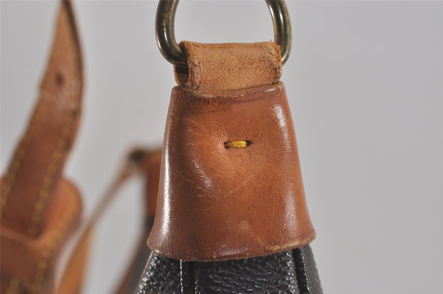 Authentic Louis Vuitton Monogram Boulogne 30 Shoulder Cross Bag M52165 LV 2458J