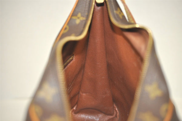 Authentic Louis Vuitton Monogram Boulogne 30 Shoulder Cross Bag M52165 LV 2458J