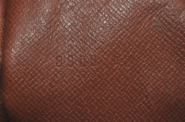 Authentic Louis Vuitton Monogram Boulogne 30 Shoulder Cross Bag M52165 LV 2458J